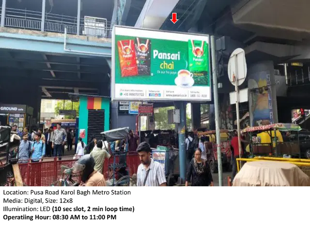Digital LED Screen at Karol Bagh