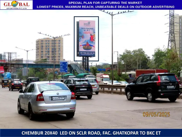 Chembur - On SCLR Road, Fac. BKC to EEH