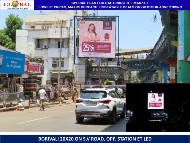 Borivali - On SV Road, Opp. Station